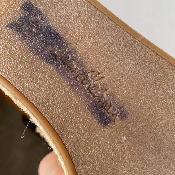 NEW Sam Edelman Women's Weslee Espadrilles Platform Sandals Cork Brown Sz 7.5 - Picture 12 of 14